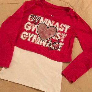 Girls Justice Gymnast/Flip & Twist Tee